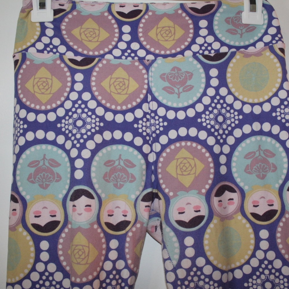 Lularoe Russian doll leggings